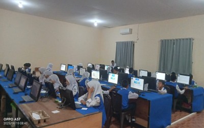 Gelar Simulasi ANBK, Siswa MTsN 1 Bangka Siap Menghadapi ANBK